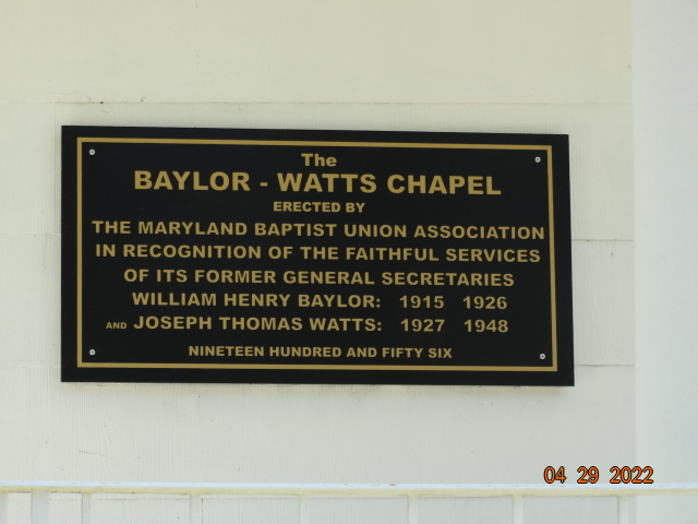 Chapel Dedication Plaque