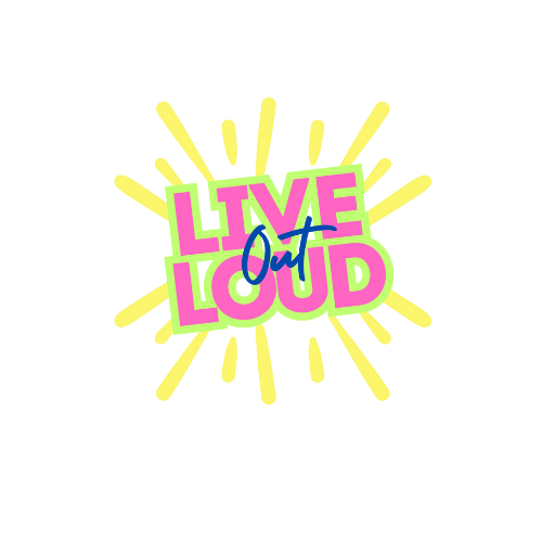 Girls camp - live out loud with transparent BG